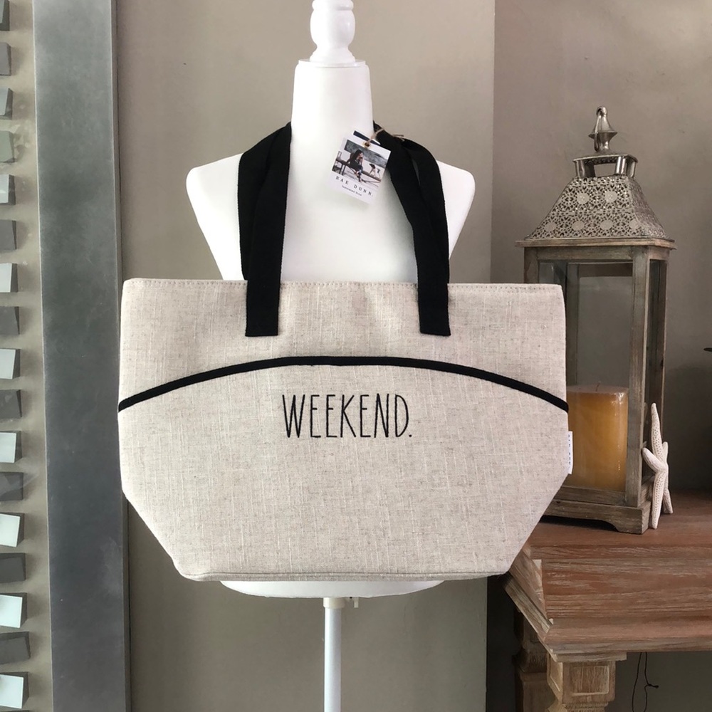 Rae Dunn Weekend Insulated Tote NWT